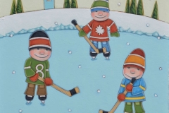 WHEN THE POND FREEZES